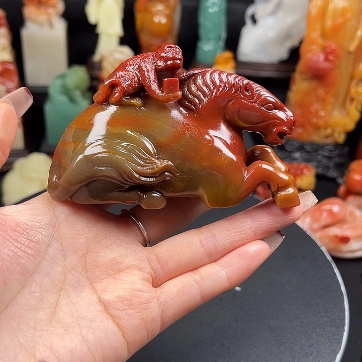 寿山石老性芙蓉石