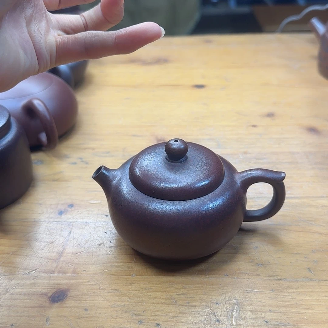 紫砂茶壶民间手艺人全手工制作