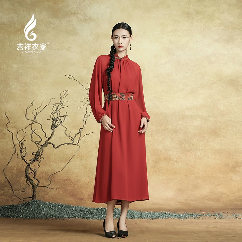 JIXIANGYIJIA/吉祥衣家【大糖姐专属】红尘若梦 连衣裙 942237002
