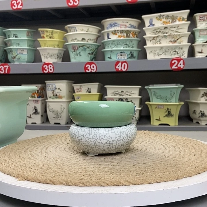 紫砂宜兴紫砂花盆