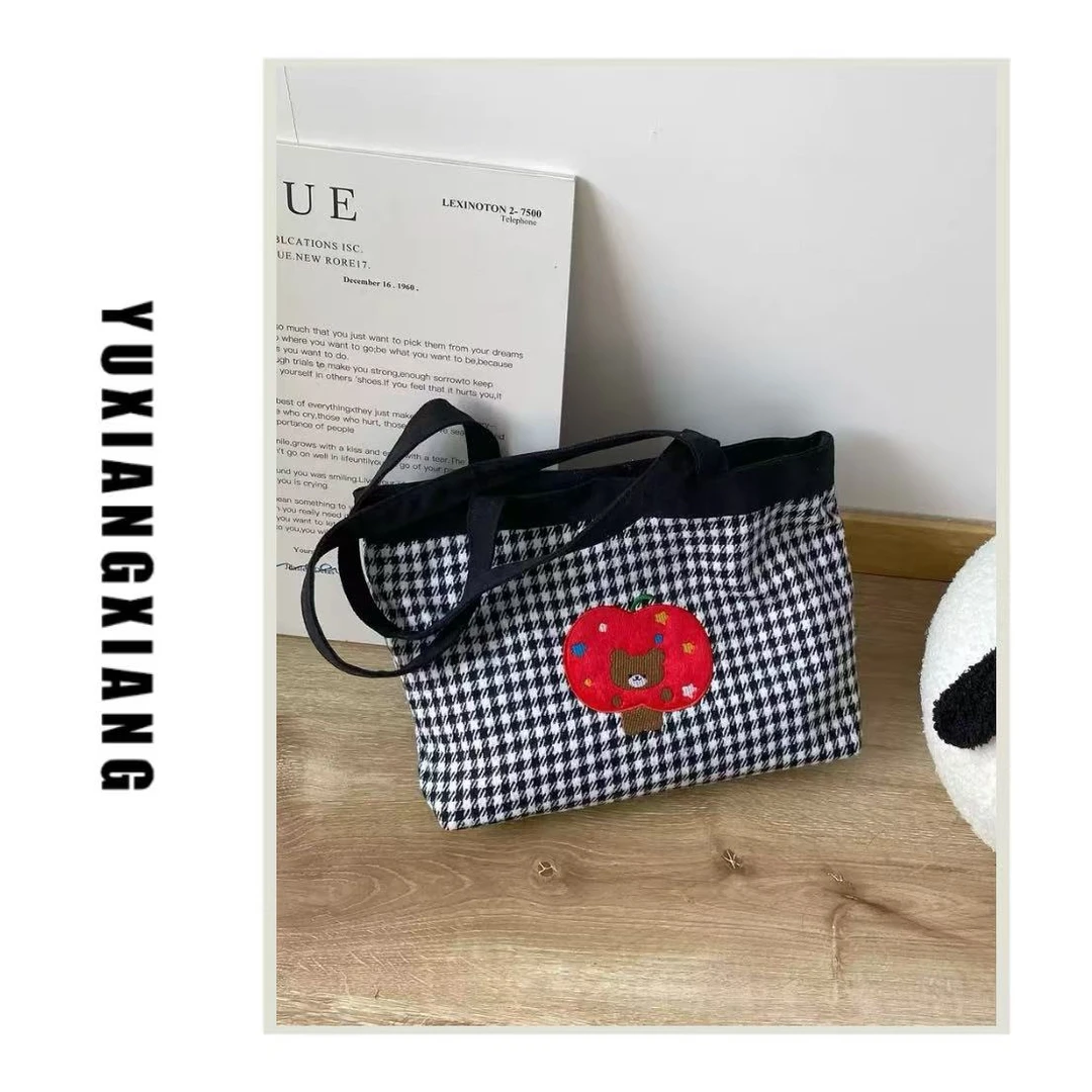 清仓（A500-A600）可爱时尚小包ins卡通印花帆布袋【YUXIANGXIANG】