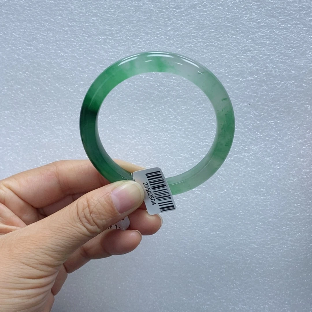 石英质玉未镶嵌手镯青青55-56多人