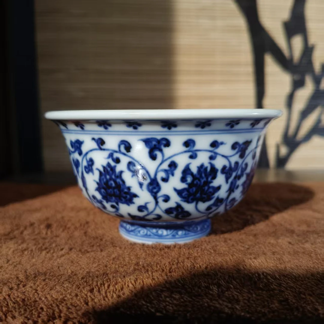 【瓷见如故】海韵堂缠枝莲花心杯