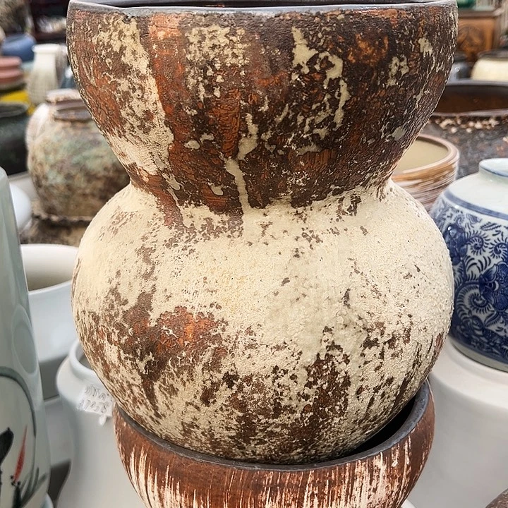 景德镇精品花盆栽适合盆口21高30