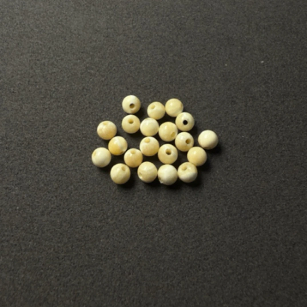 高端猛犸文玩（独独） 瑕5*圆珠 百搭 配饰 DIY 随机发货