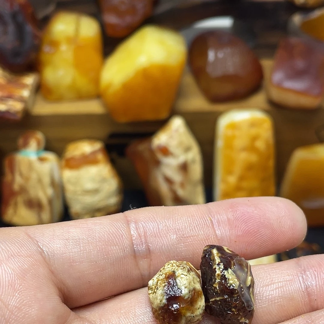 定制琥珀未镶嵌夏*定制