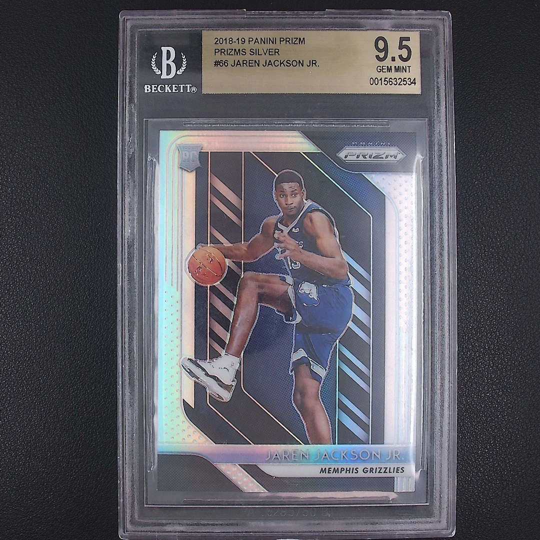 小贾伦杰克逊 无编 PRIZM 帕尼尼NBA国宝手提签字球星卡