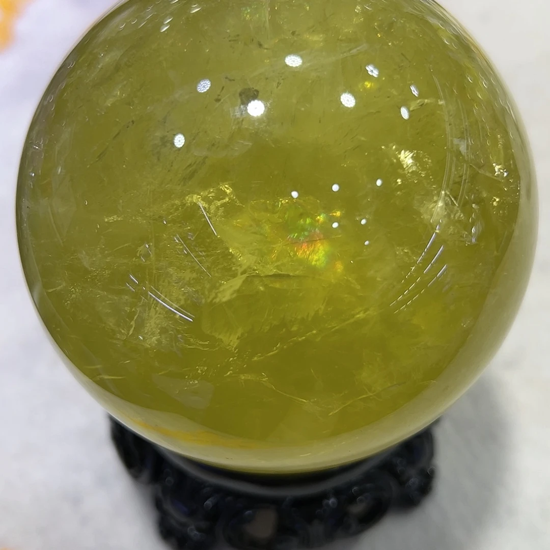 水晶水晶球摆件未镶嵌