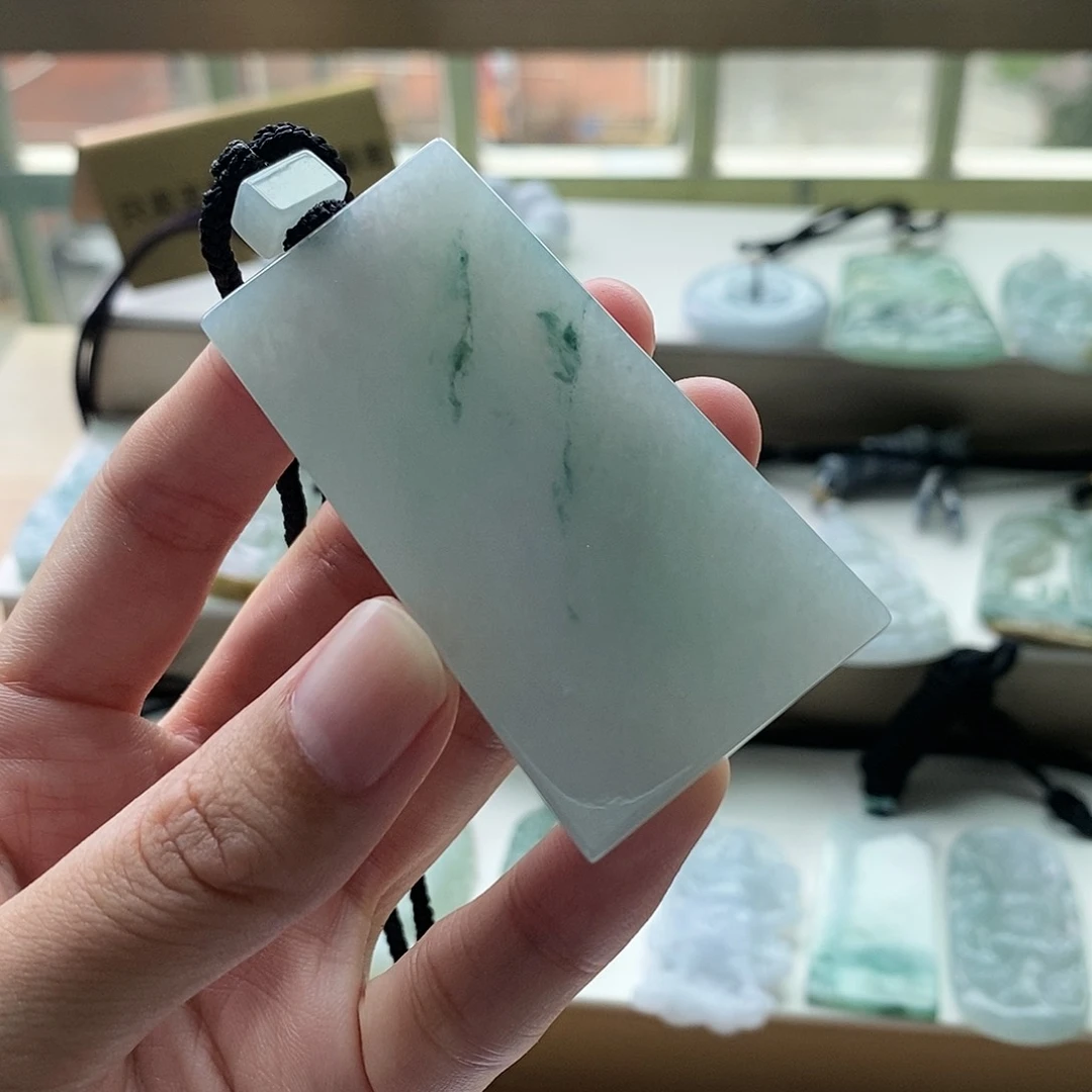【闪购商品】颈饰未镶嵌翡翠天然缅甸A货翡翠
