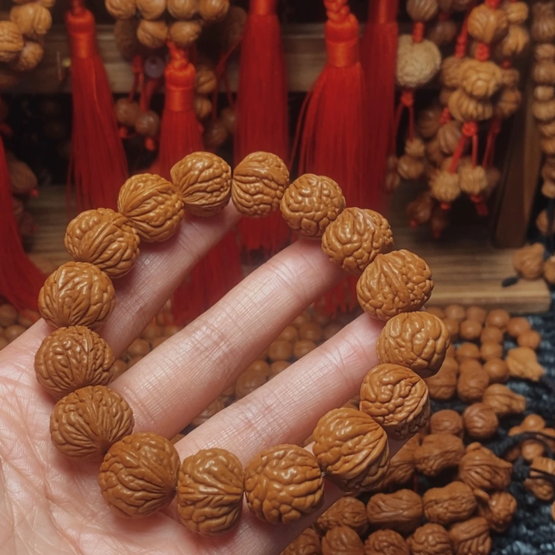 桃核吊坠桃枭手串1