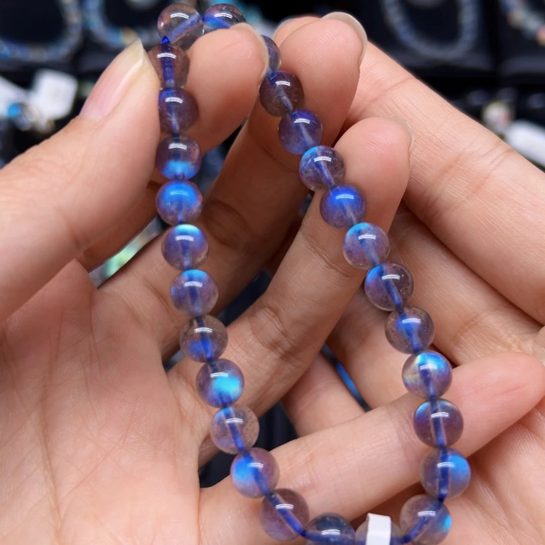 未镶嵌手链长石7.3左右