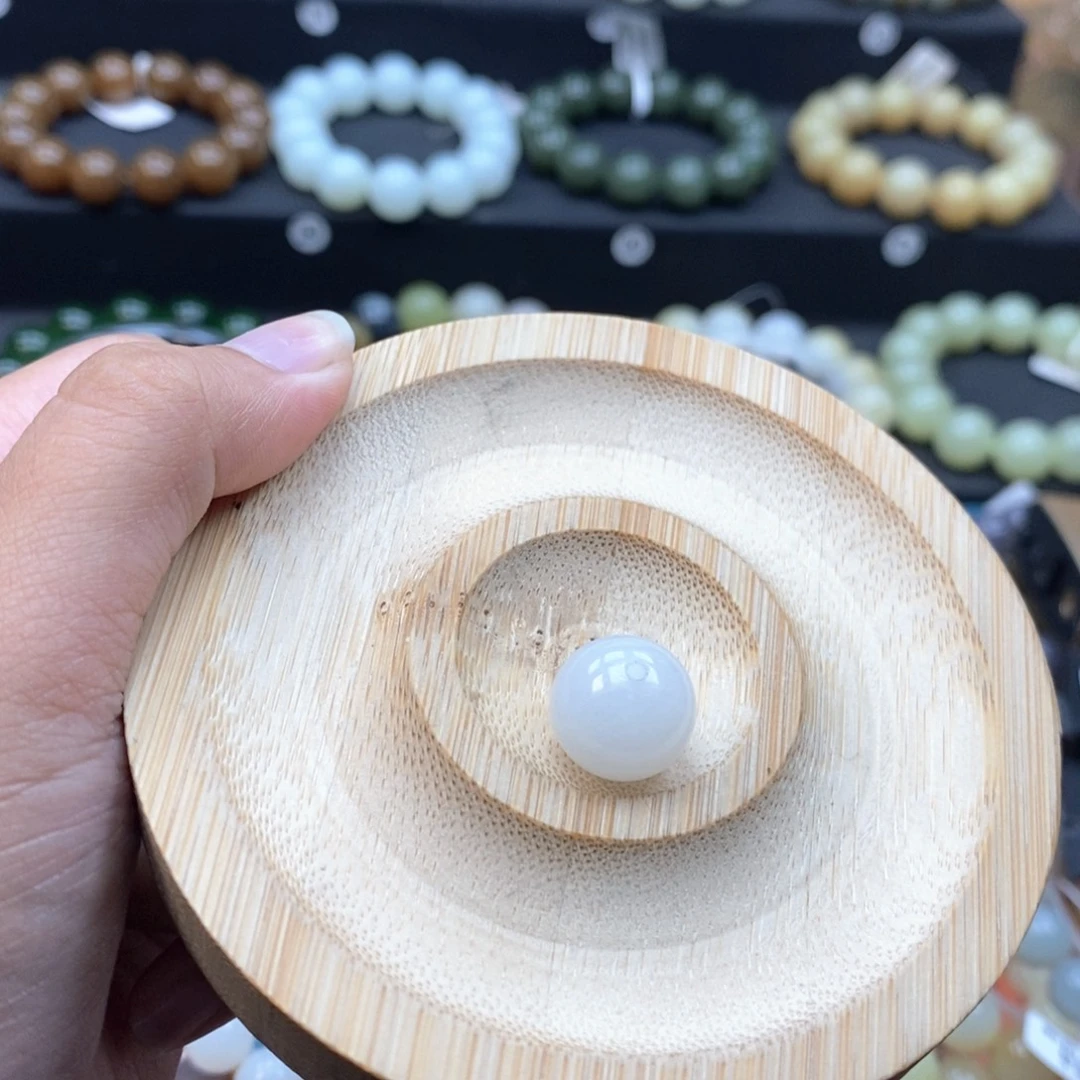 和田玉未镶嵌手链L卡14