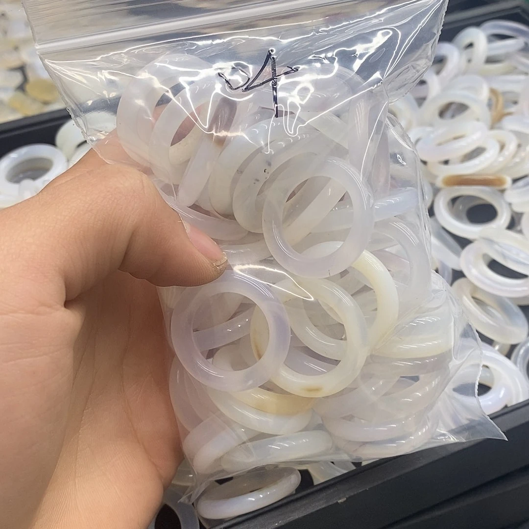 玛瑙/玉髓珠宝半成品合金万*