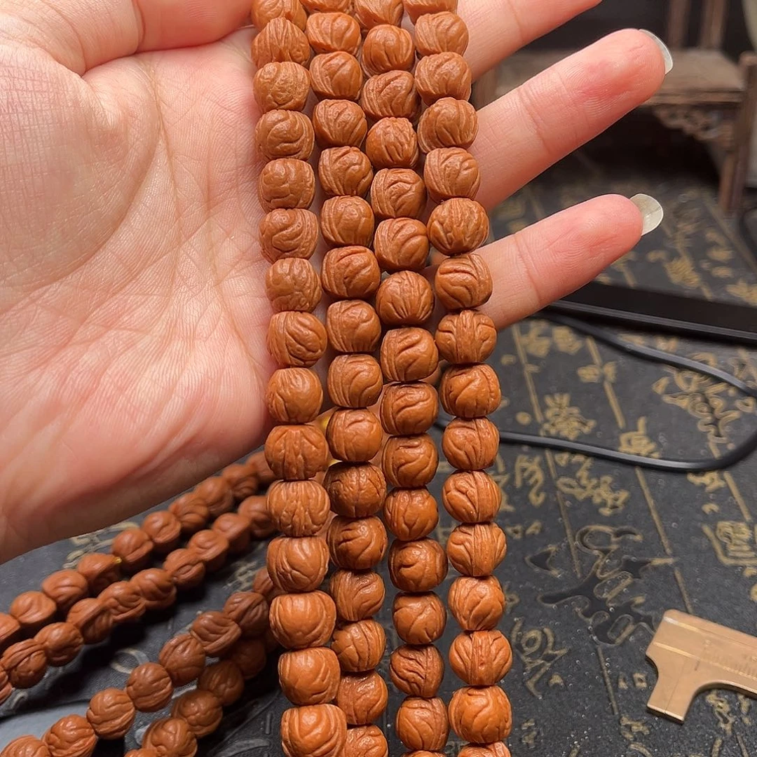 桃核吊坠玉龙薄挂