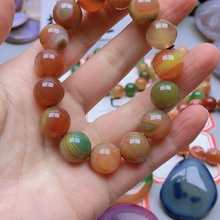 【闪购商品】玛瑙/玉髓珠宝半成品未镶嵌用****9