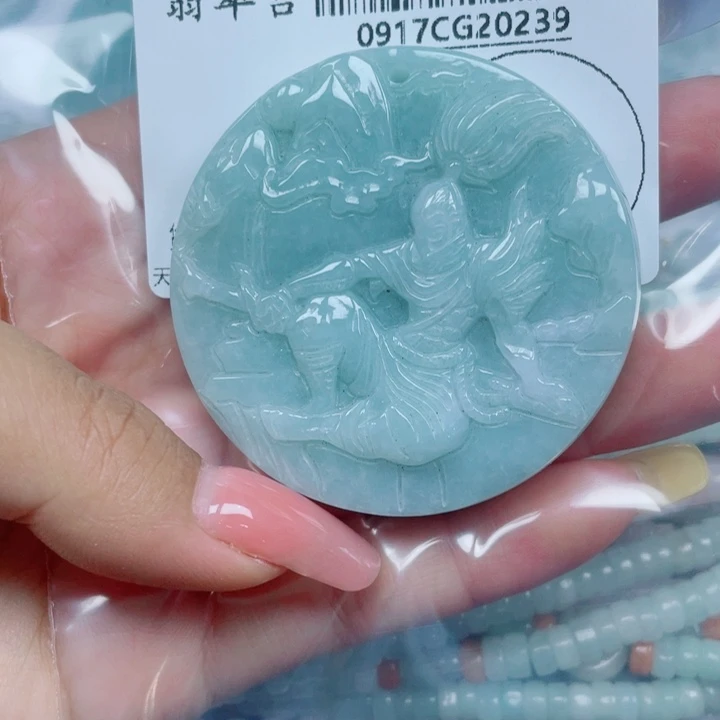 吊坠(不含链)未镶嵌翡翠