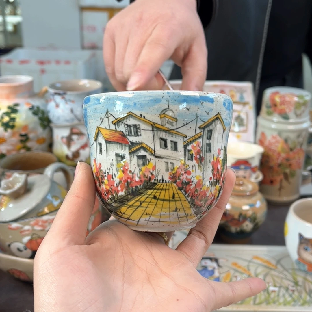 景德镇陶瓷手工杯