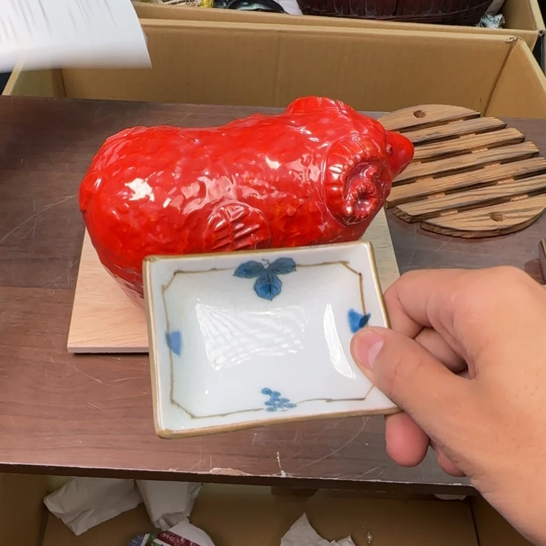 陶瓷孤品单件车里拍