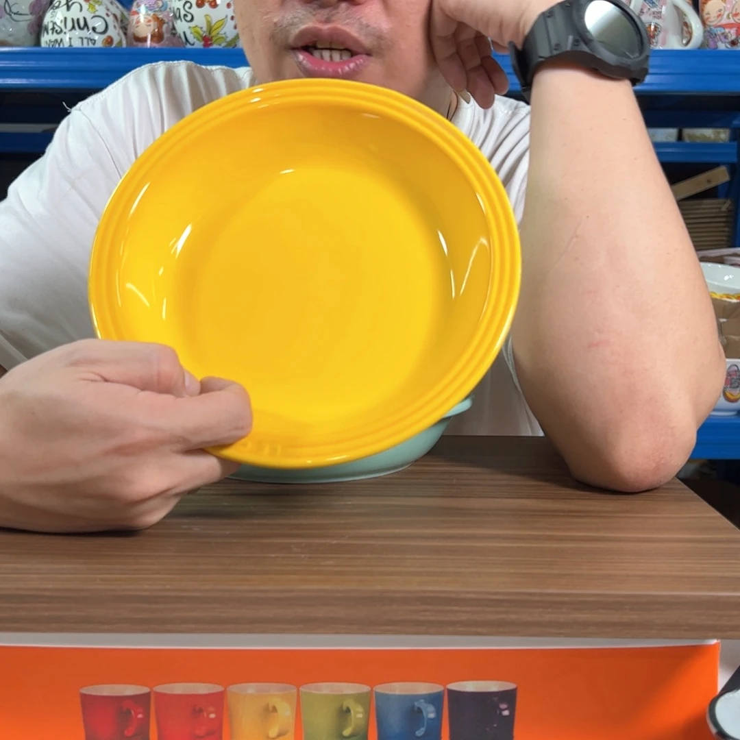 瓷落日黄大草帽666