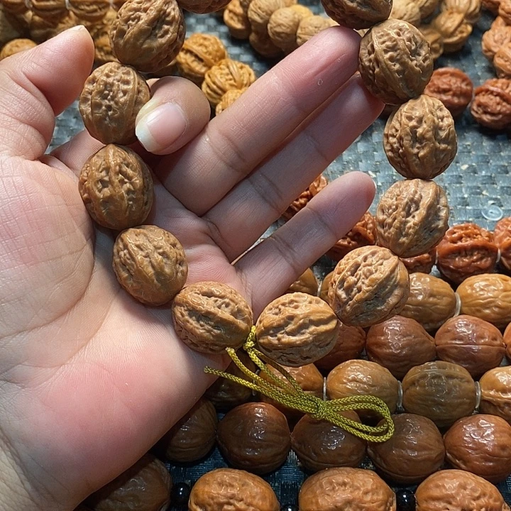 手串文玩核桃粗筋八棱