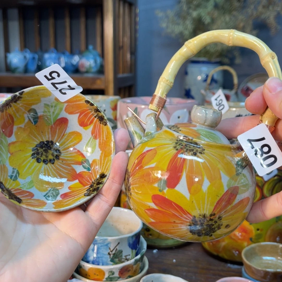 杯素浅陶瓷手工手绘