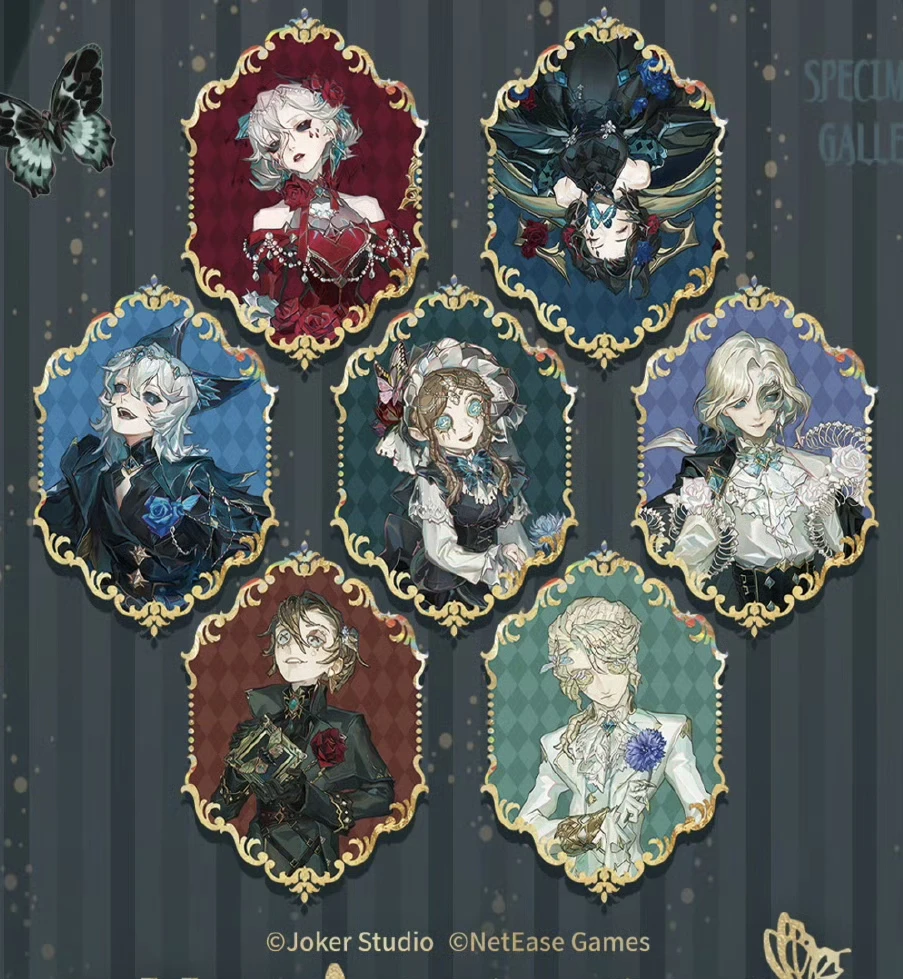 第五人格正版国谷标本画廊 吧唧 卡片