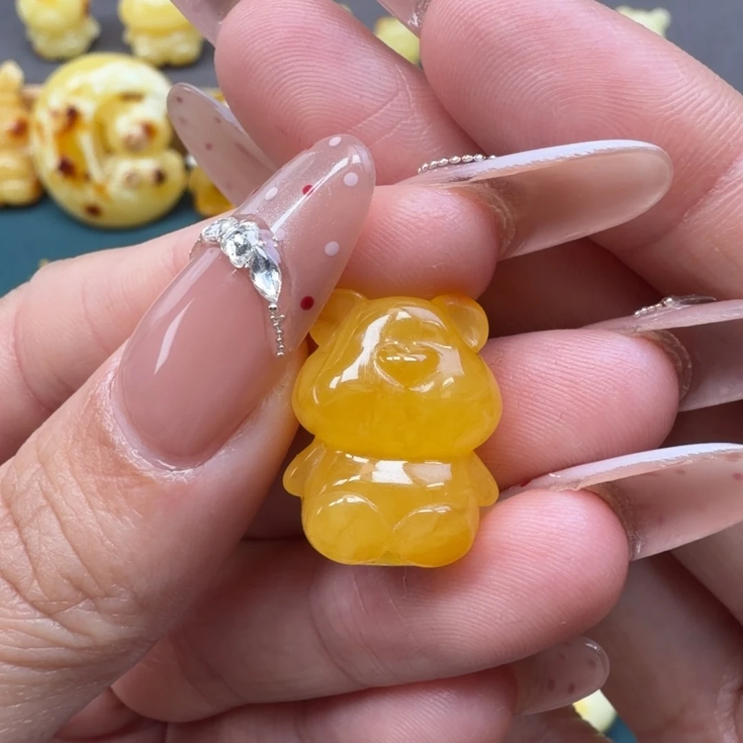 琥珀未镶嵌裸石蜜蜡