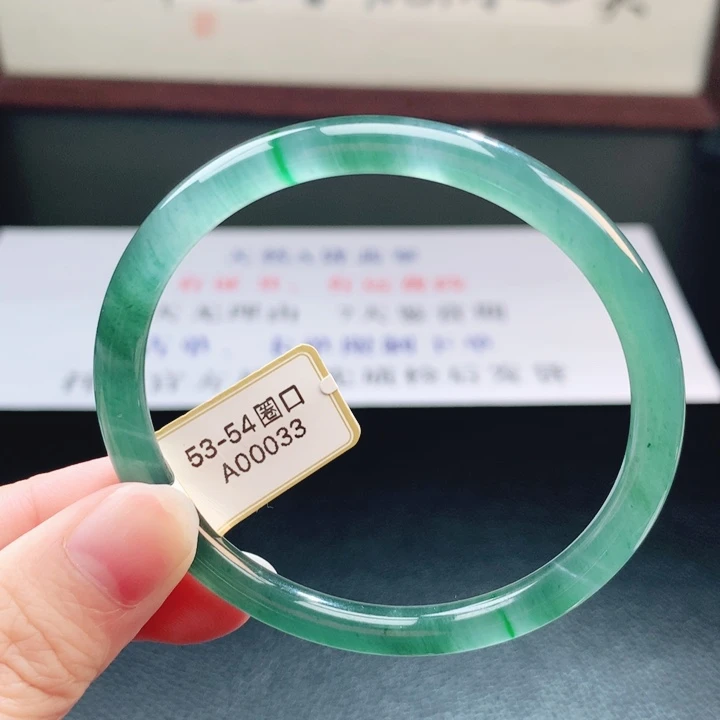 翡翠未镶嵌手镯翡翠手镯91