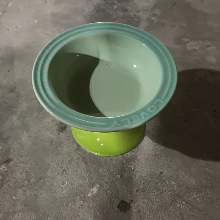 陶高教微瑕陶瓷酷彩碗