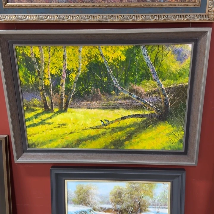 九***日油画艺术家原创作品