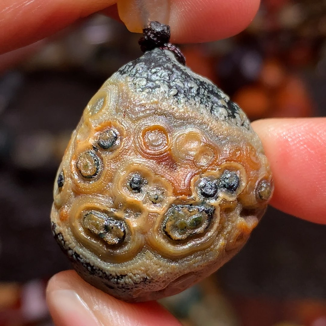 未镶嵌玛瑙/玉髓珠宝半成品