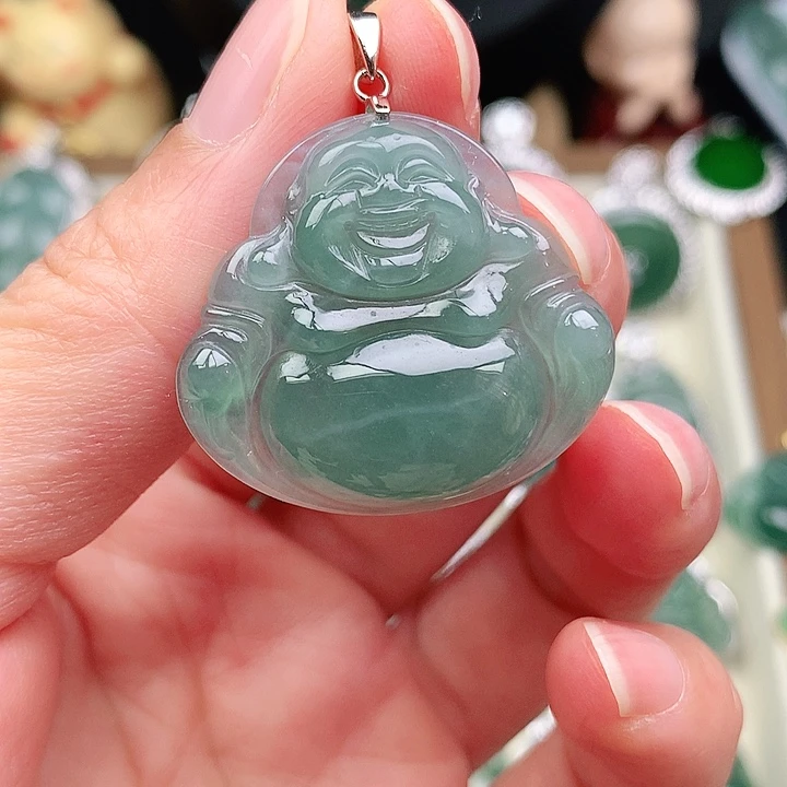 颈饰未镶嵌翡翠吊坠