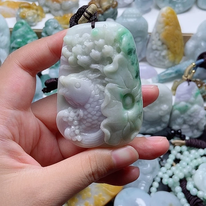 吊坠(不含链)未镶嵌翡翠1