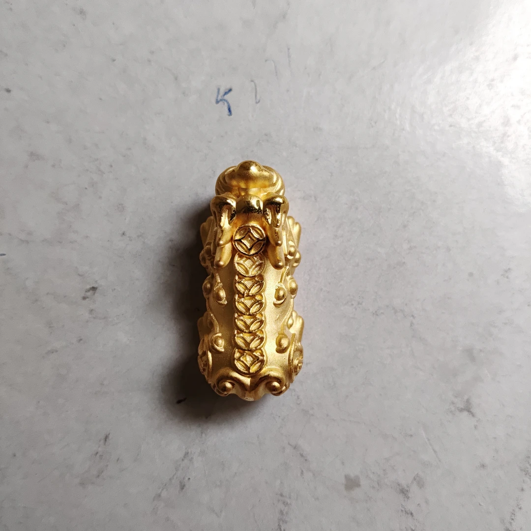 金元宝足金999貔貅珠子首饰