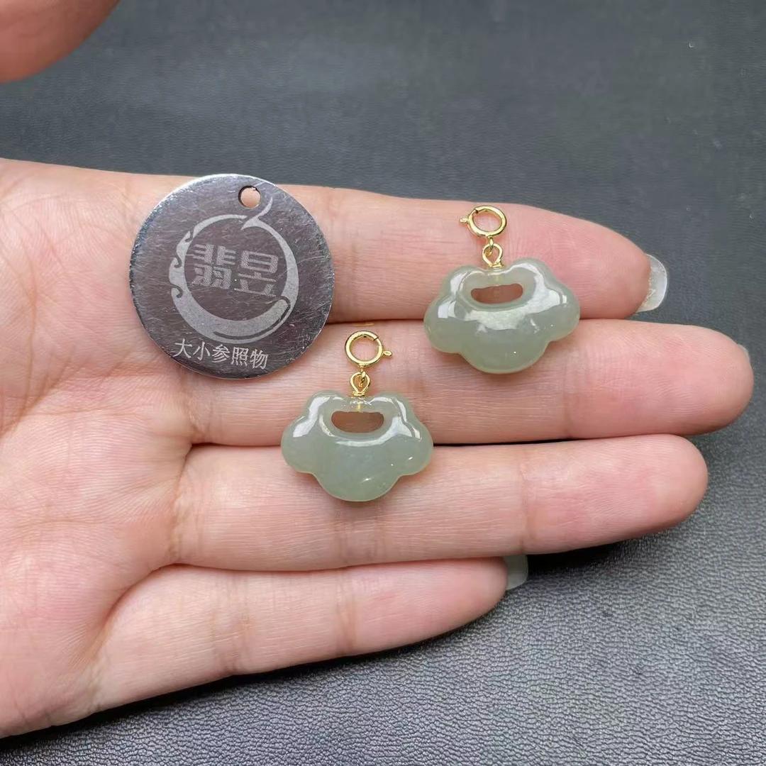 翡昱-N01-51286-和田玉吊坠S925银镶-多样性发其一