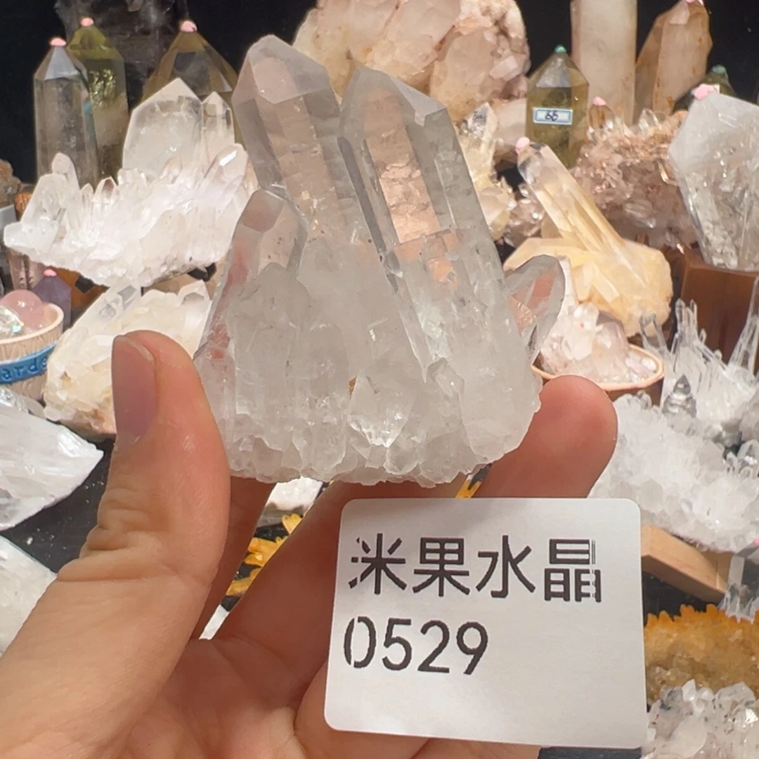 时***消未镶嵌水晶珠宝半成品