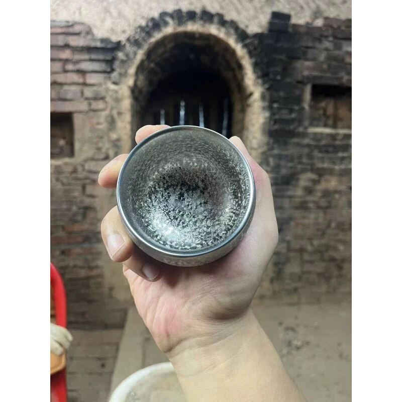 双面银 银色禅定 主人杯