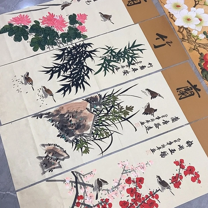 小周画廊的直播间