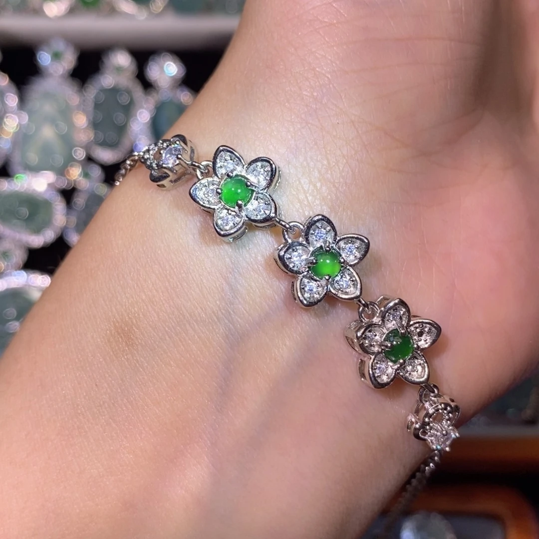 翡翠未镶嵌颈饰天然