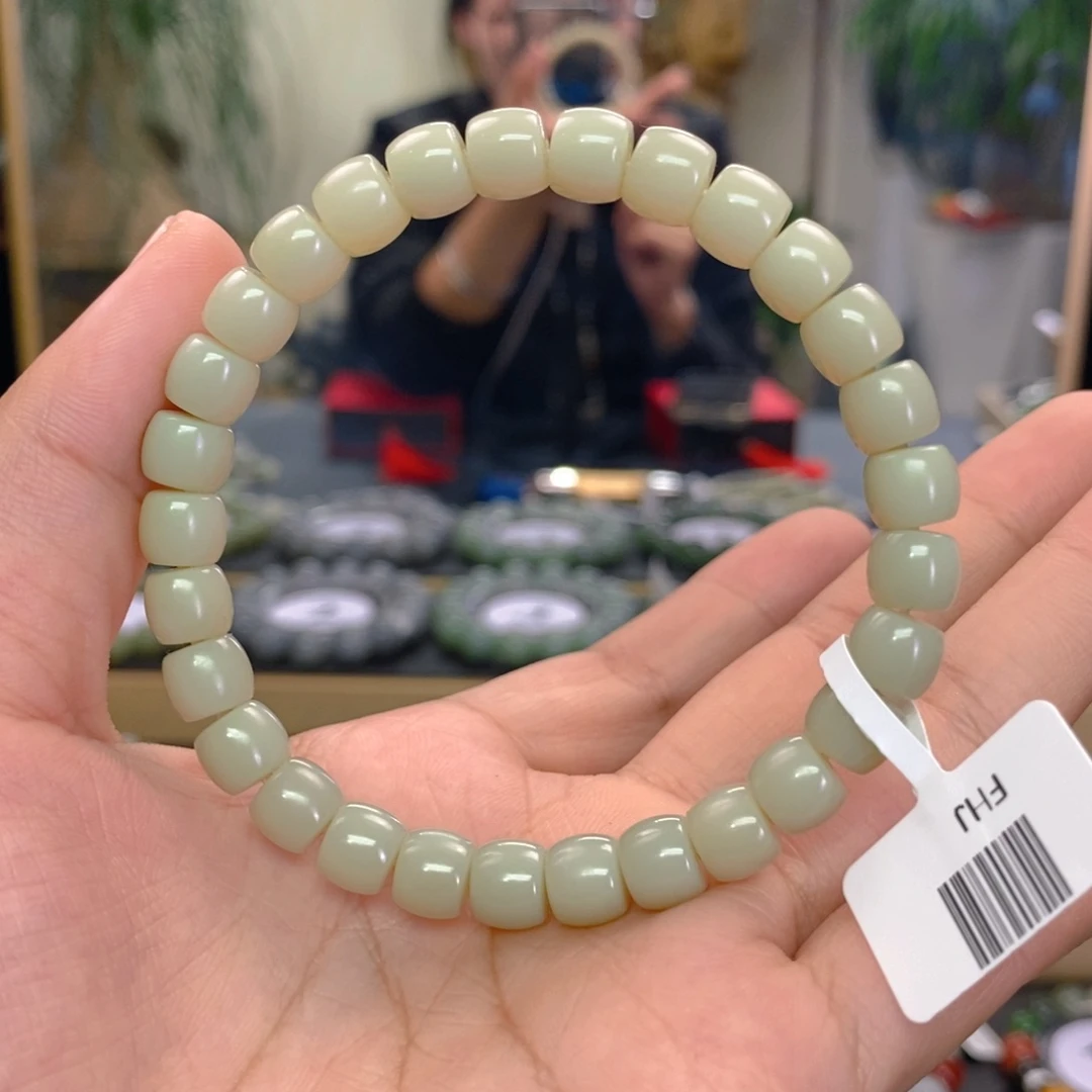 未镶嵌手串和田玉