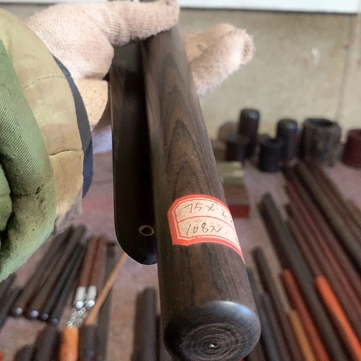 东非黑黄檀（紫光檀）王*紫光檀木武术棍