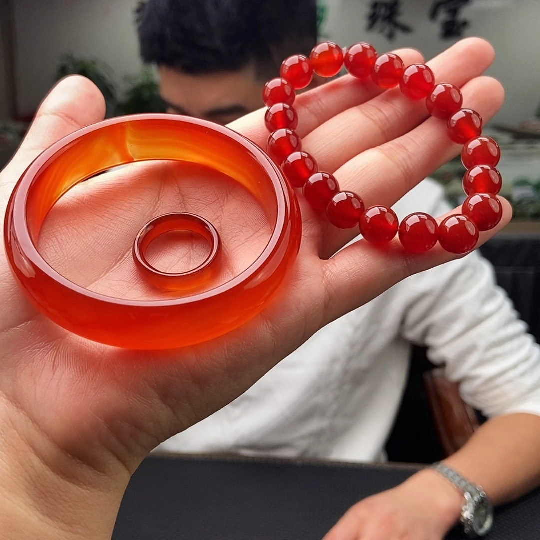 玛瑙/玉髓未镶嵌三件套53-64颜色多样性发拍一发一