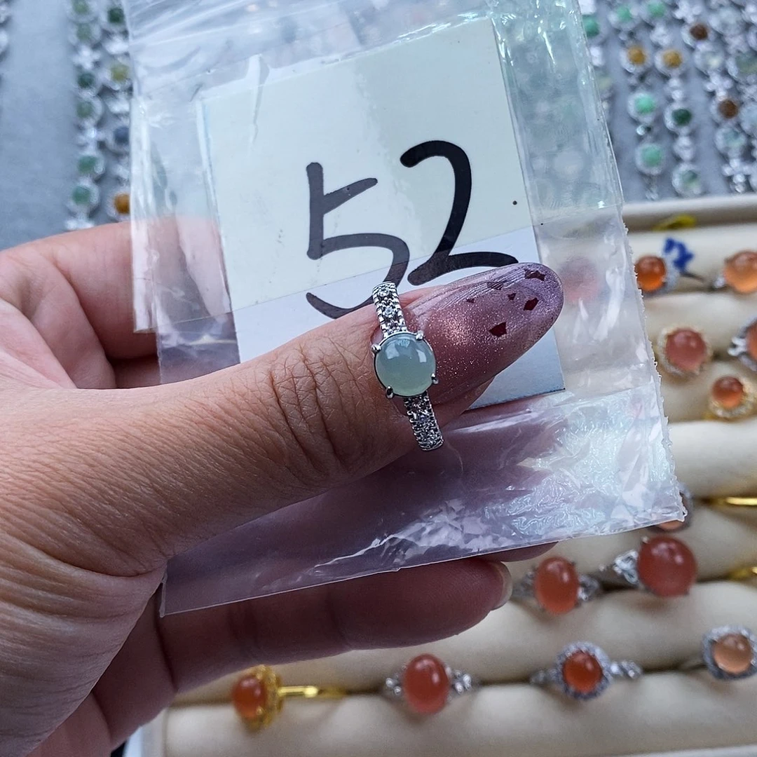 翡翠未镶嵌戒指缅甸