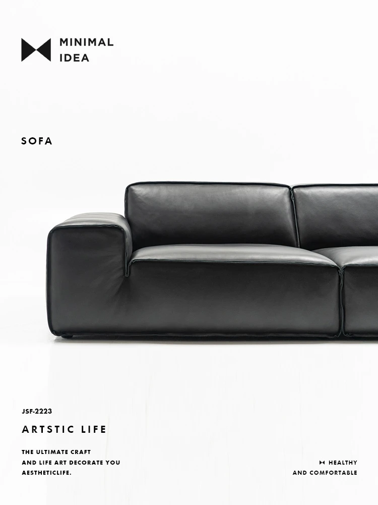 大黑牛沙发全真皮支持验货提供溯源卡全青皮半青皮