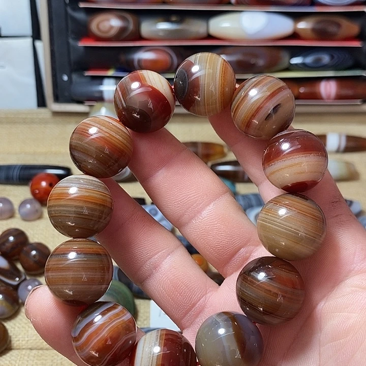 玛瑙/玉髓合金颈饰