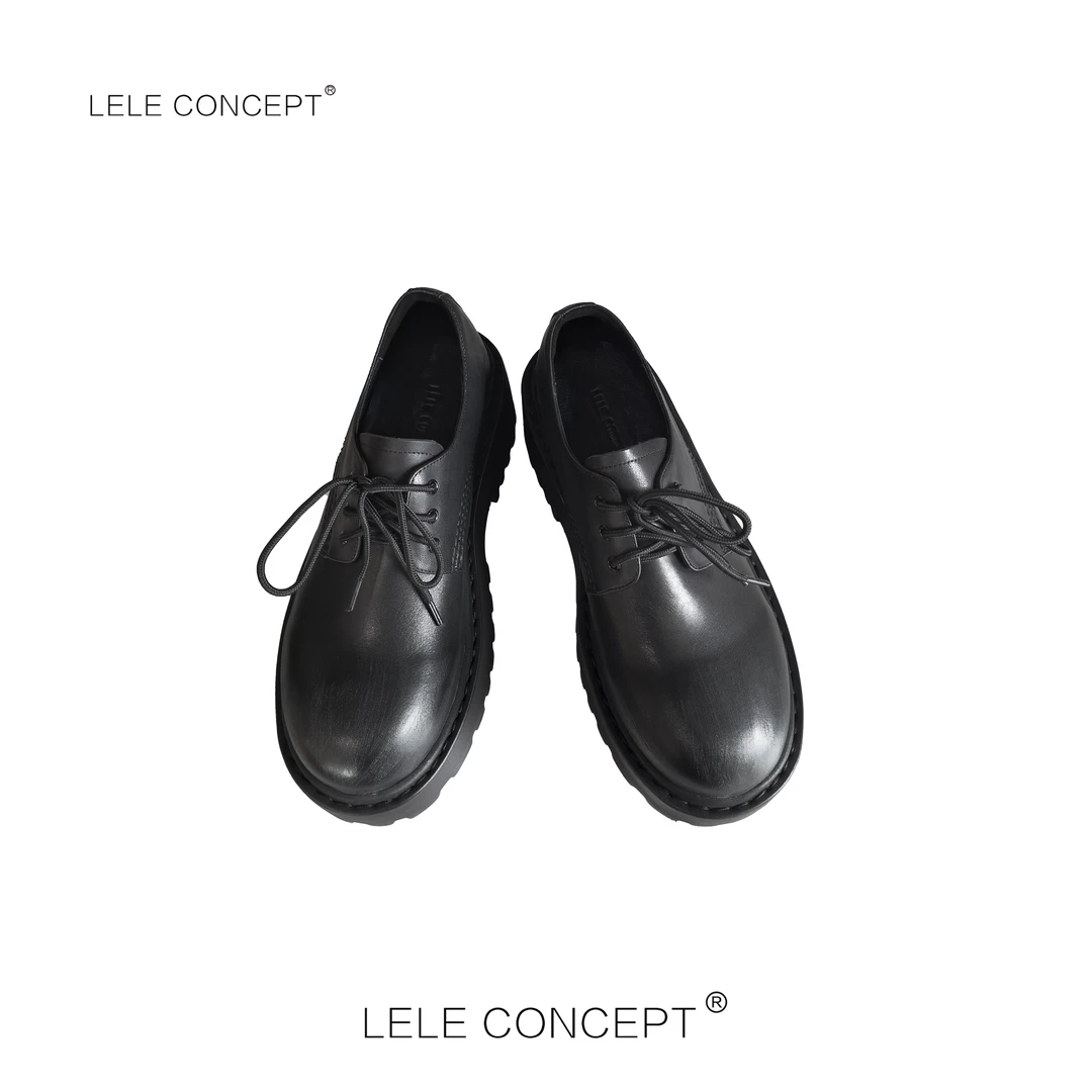 LELE CONCEPT | 【如一】时尚潮流厚底系带乐福鞋UX25C0019W