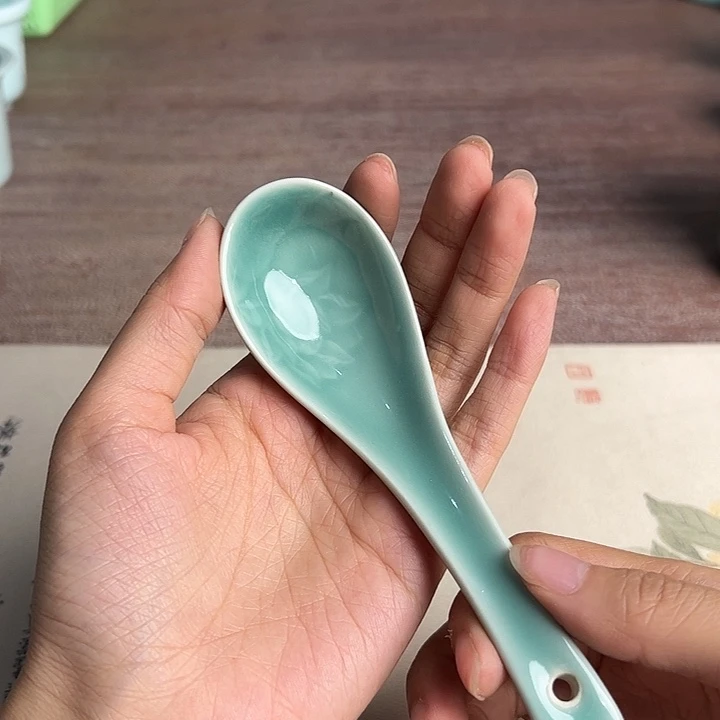 龙泉云间青瓷小米茶器