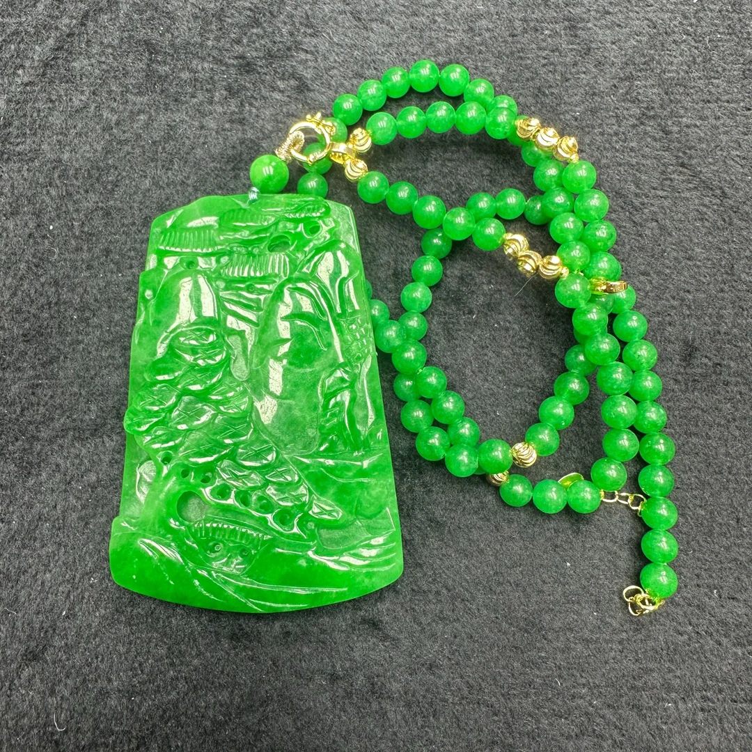 冰阳绿山水牌 A236