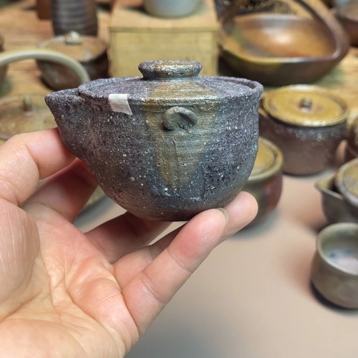 西村春湖. 有窑裂. 备前