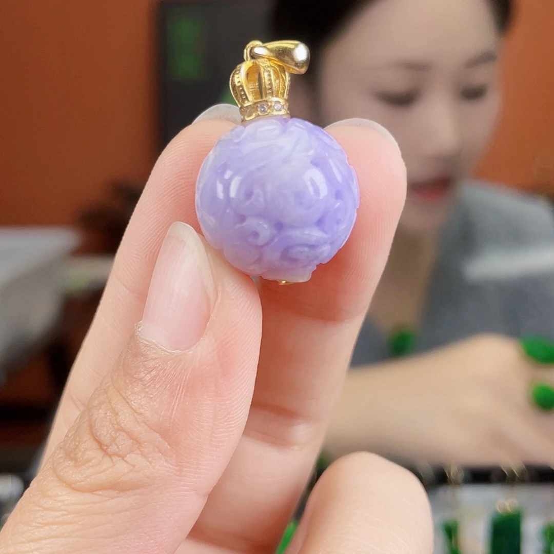 翡翠未镶嵌耳饰饰品
